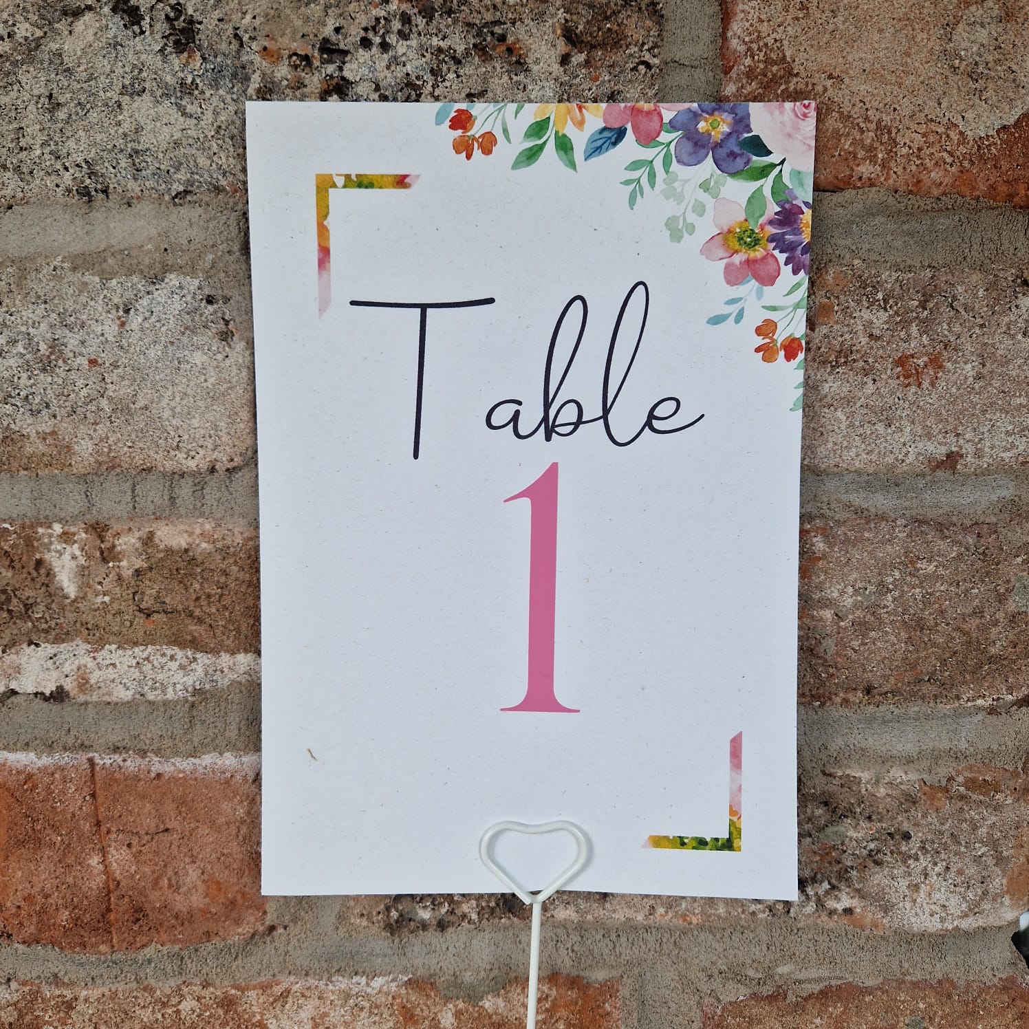 Table Signs