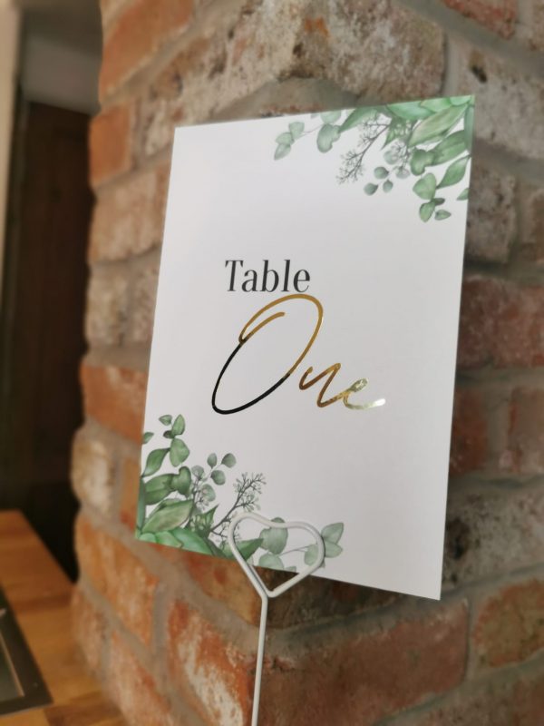 Table sign2