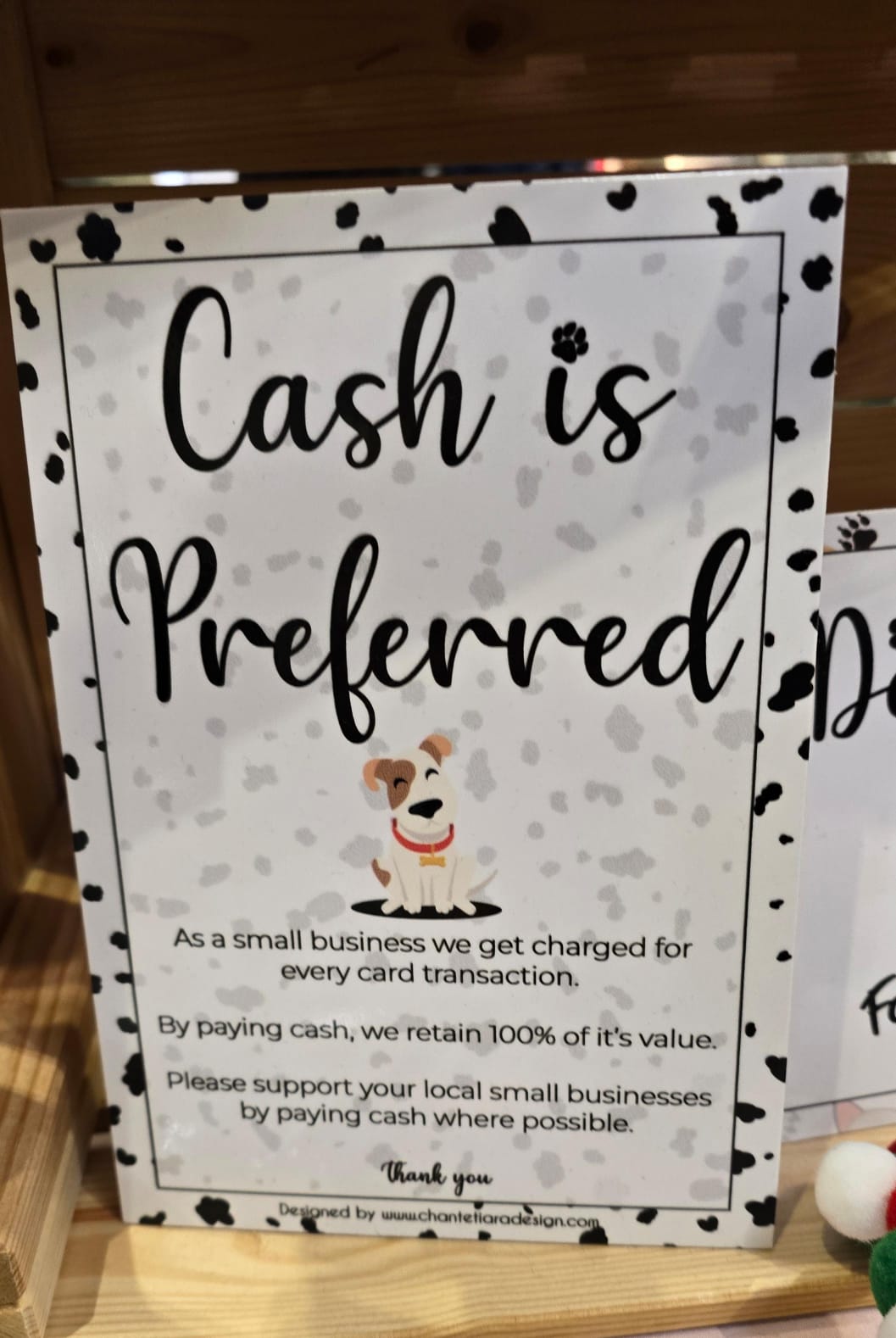 Cash Preferred Sign