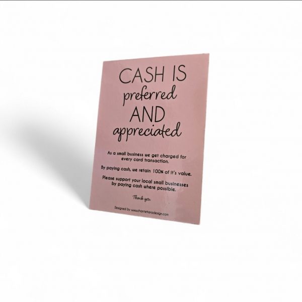 Cash Preferred Sign