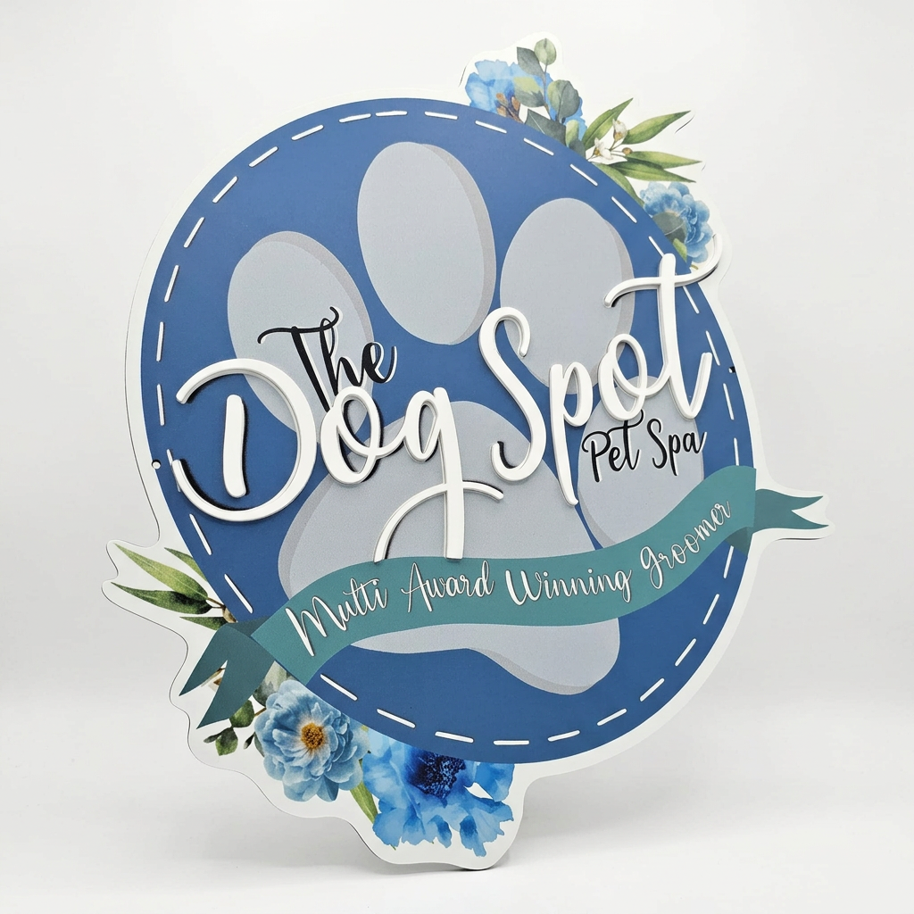 Custom Cut Hybrid Sign