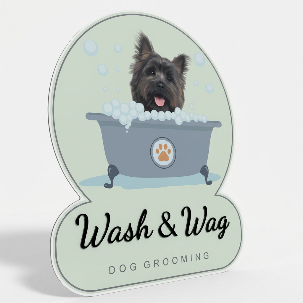 Custom Cut Hybrid Sign - Image 3