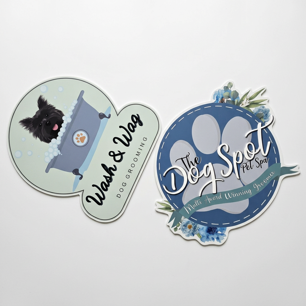 Custom Cut Hybrid Sign - Image 5