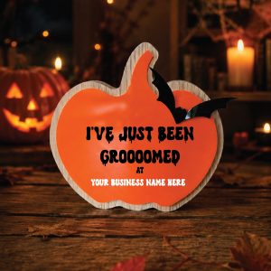 Orange Halloween Sign